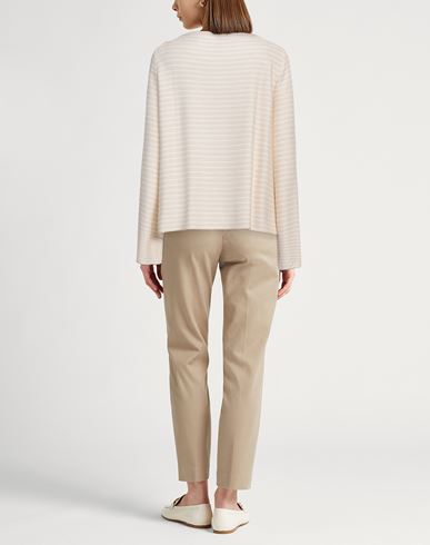 Woman Sweater Beige Size L Viscose, Polyamide, Elastane