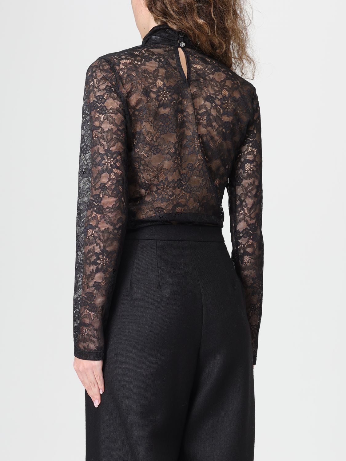Bodysuit Woman color Black