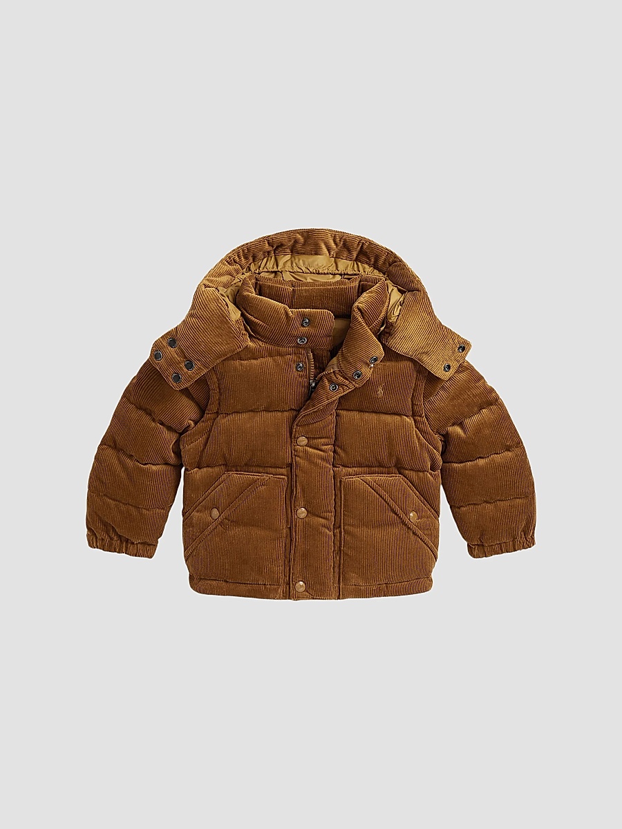 Boy's Little Boy's & Boy's Convertible Corduroy Down Jacket - Kings Canyon