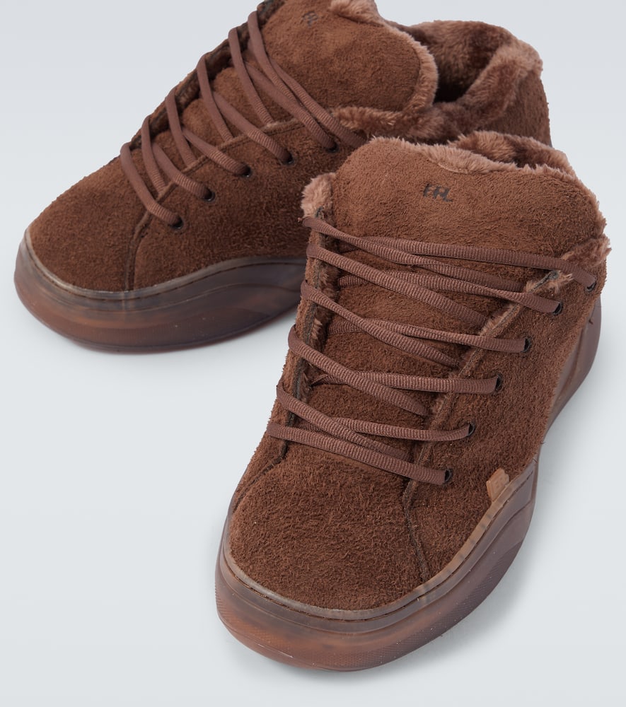 Vamp Skate suede sneakers
