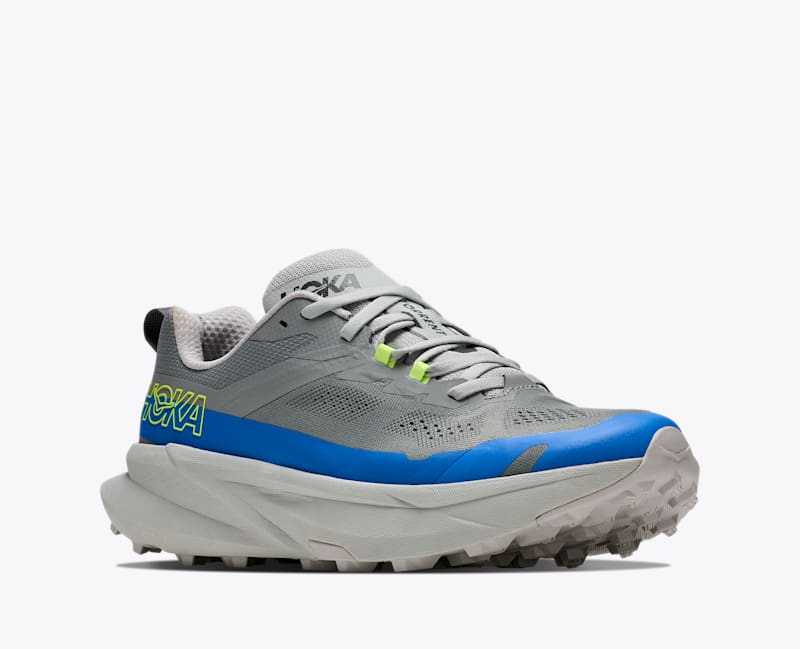 HOKA Men's Torrent 5 Shoes in Galactic Grey/Stardust
