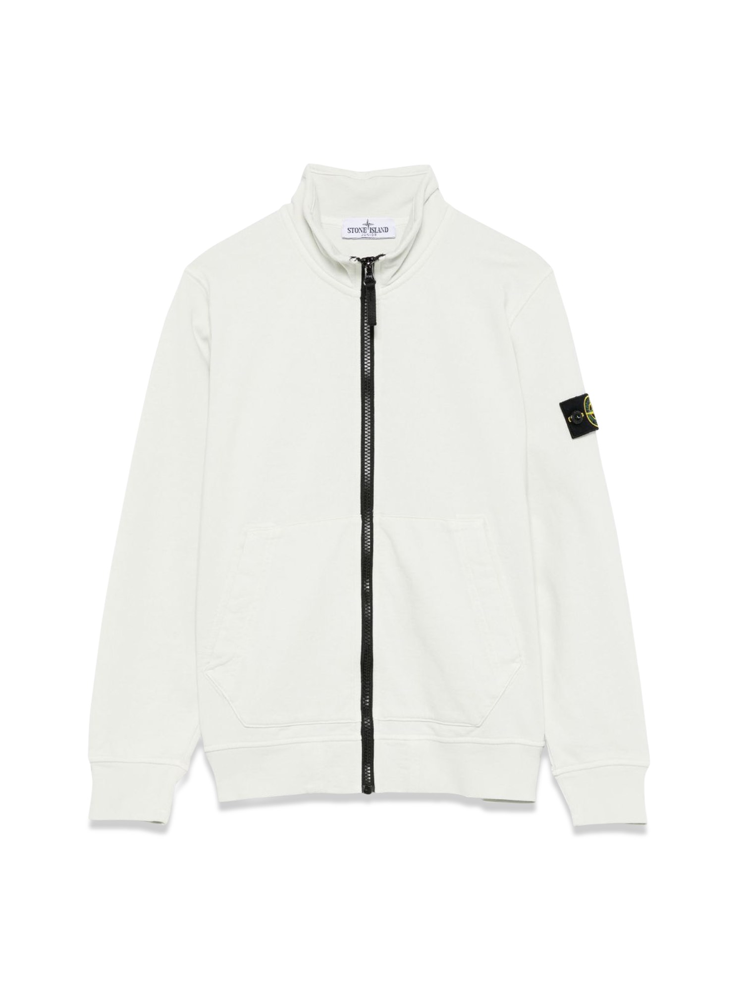 Zip sweatshirt.