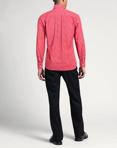Next Man Shirt Coral Size 17 Polyamide, Elastane