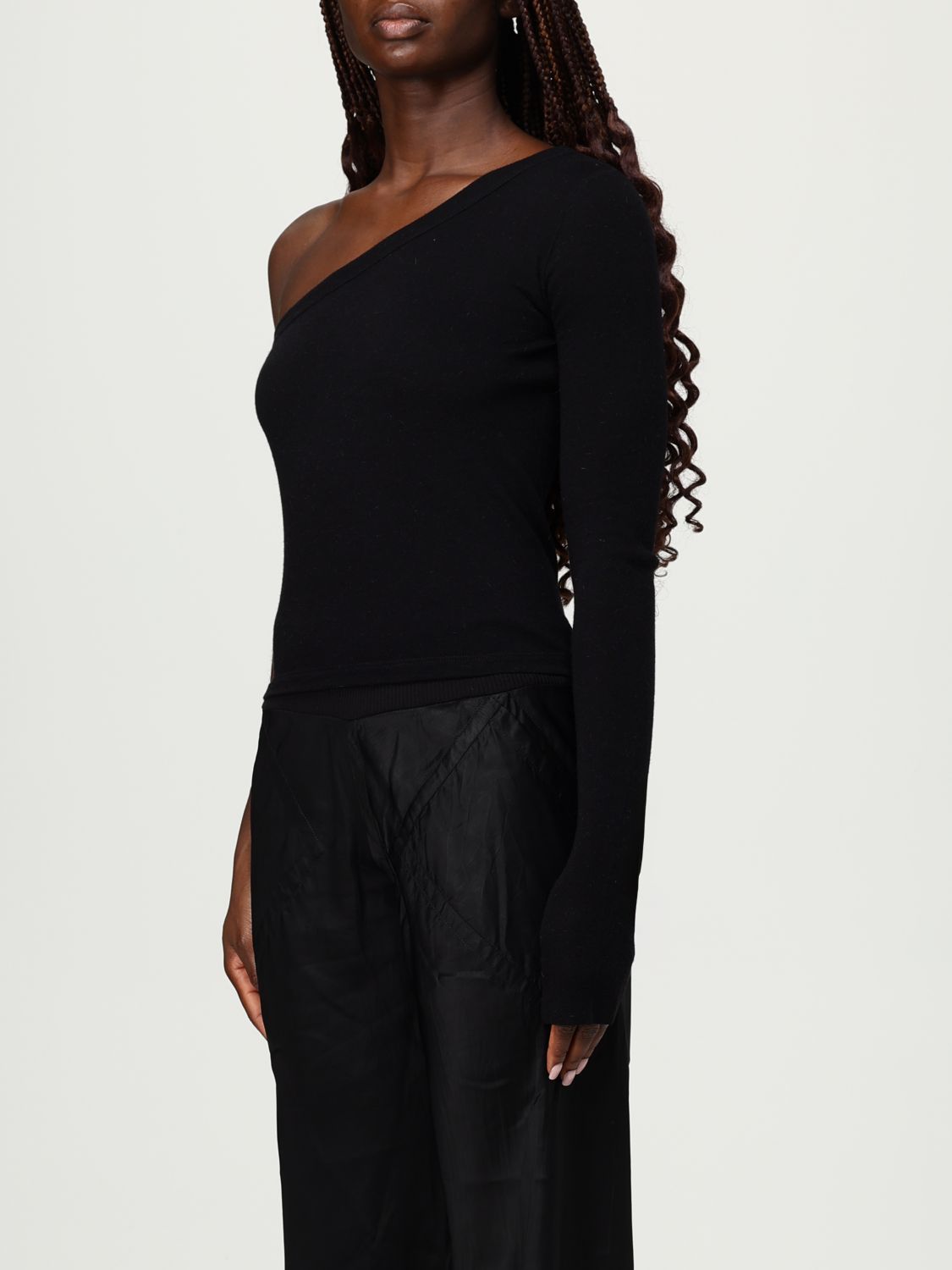 Top Woman color Black