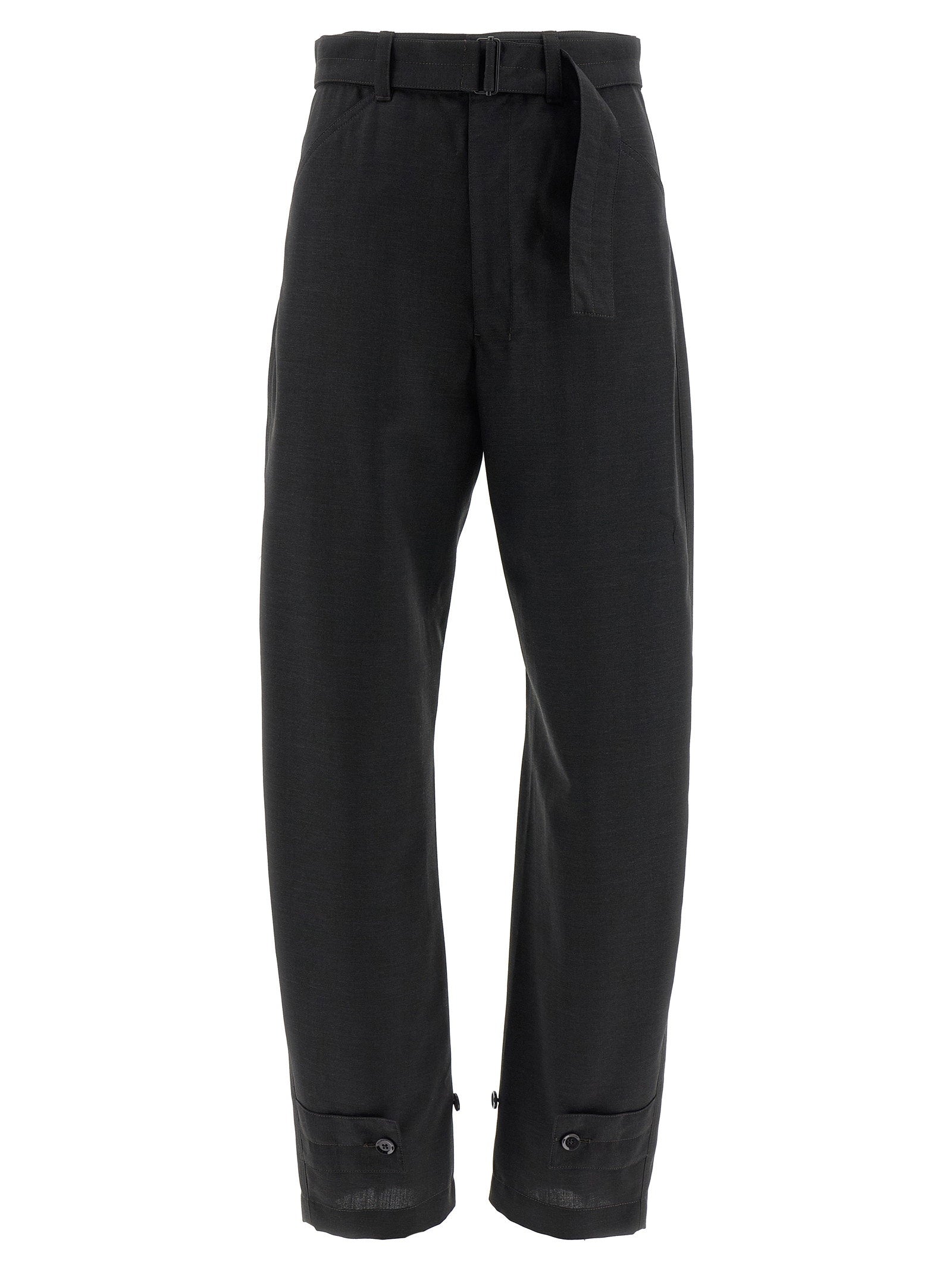 Curved Tailored Pants