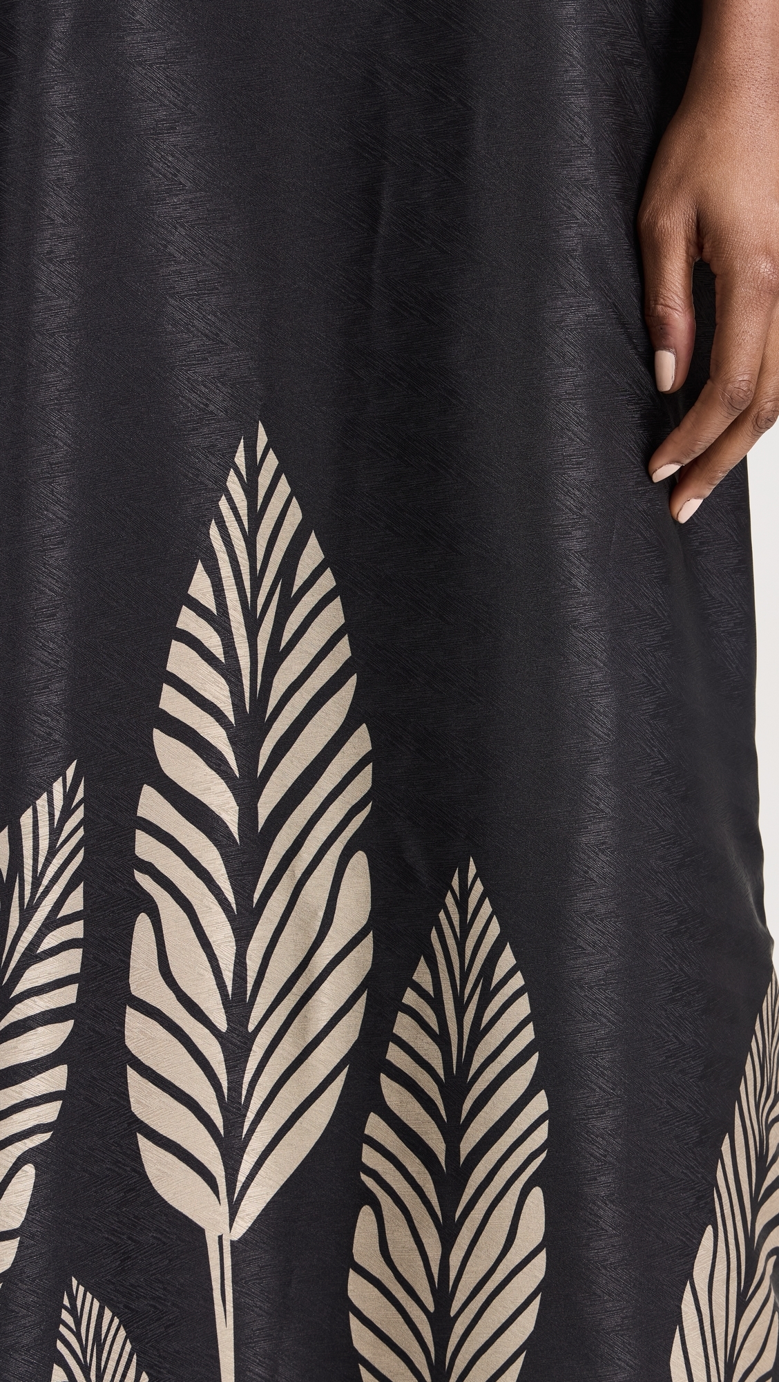Satu Dress PALMS NOIR