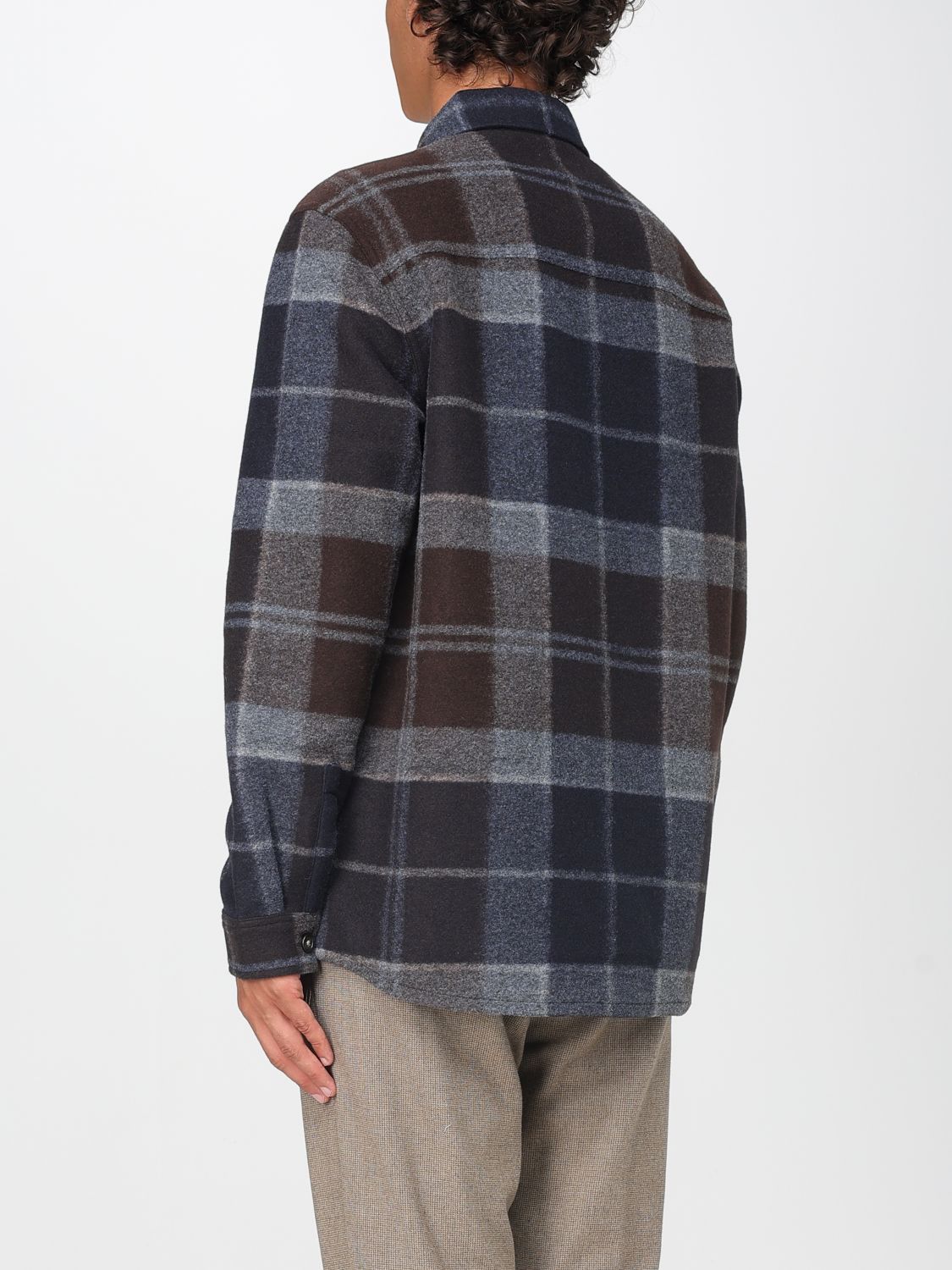 Tartan overshirt - Green