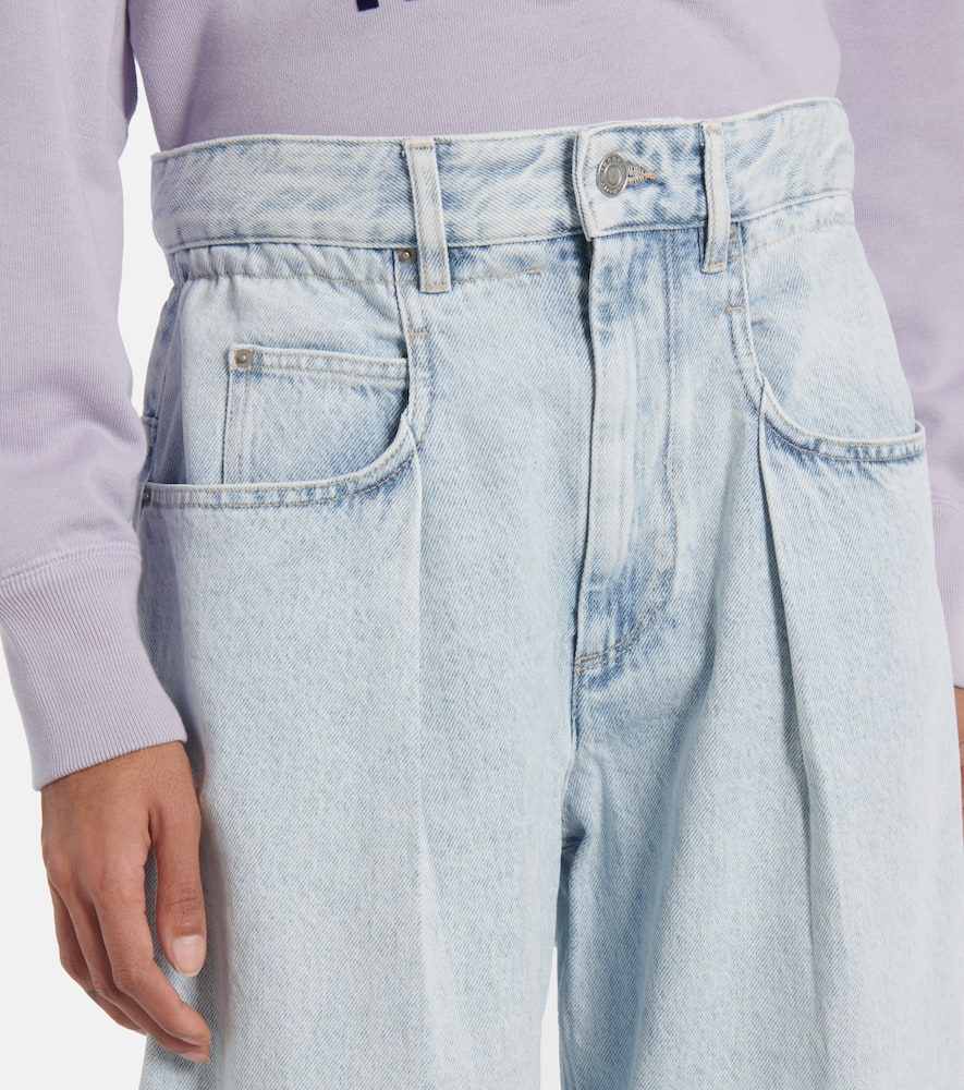 Rachelle mid-rise wide-leg jeans