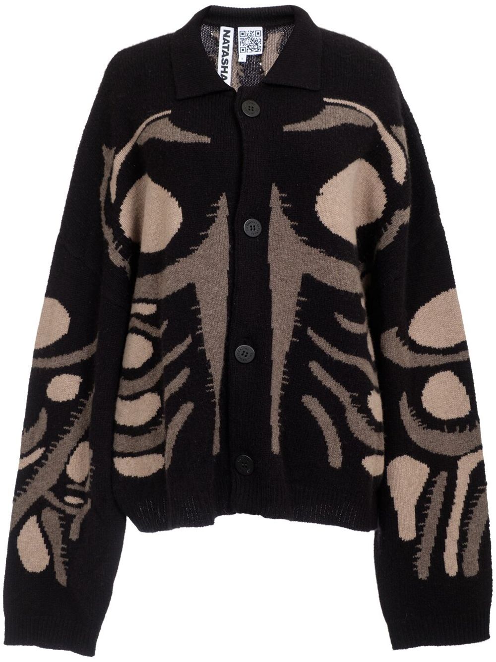 Muscle cardigan - Black
