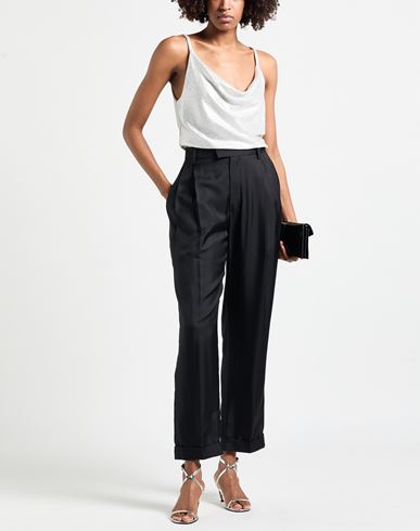 Woman Top Silver Size 8 Acetate, Silk