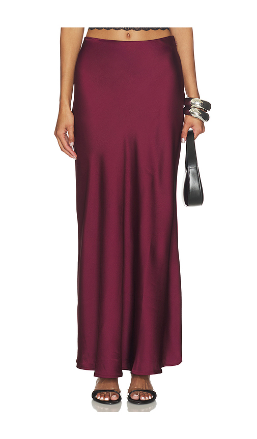 Steve Madden Jeannie Skirt in Wine. XS. Also in