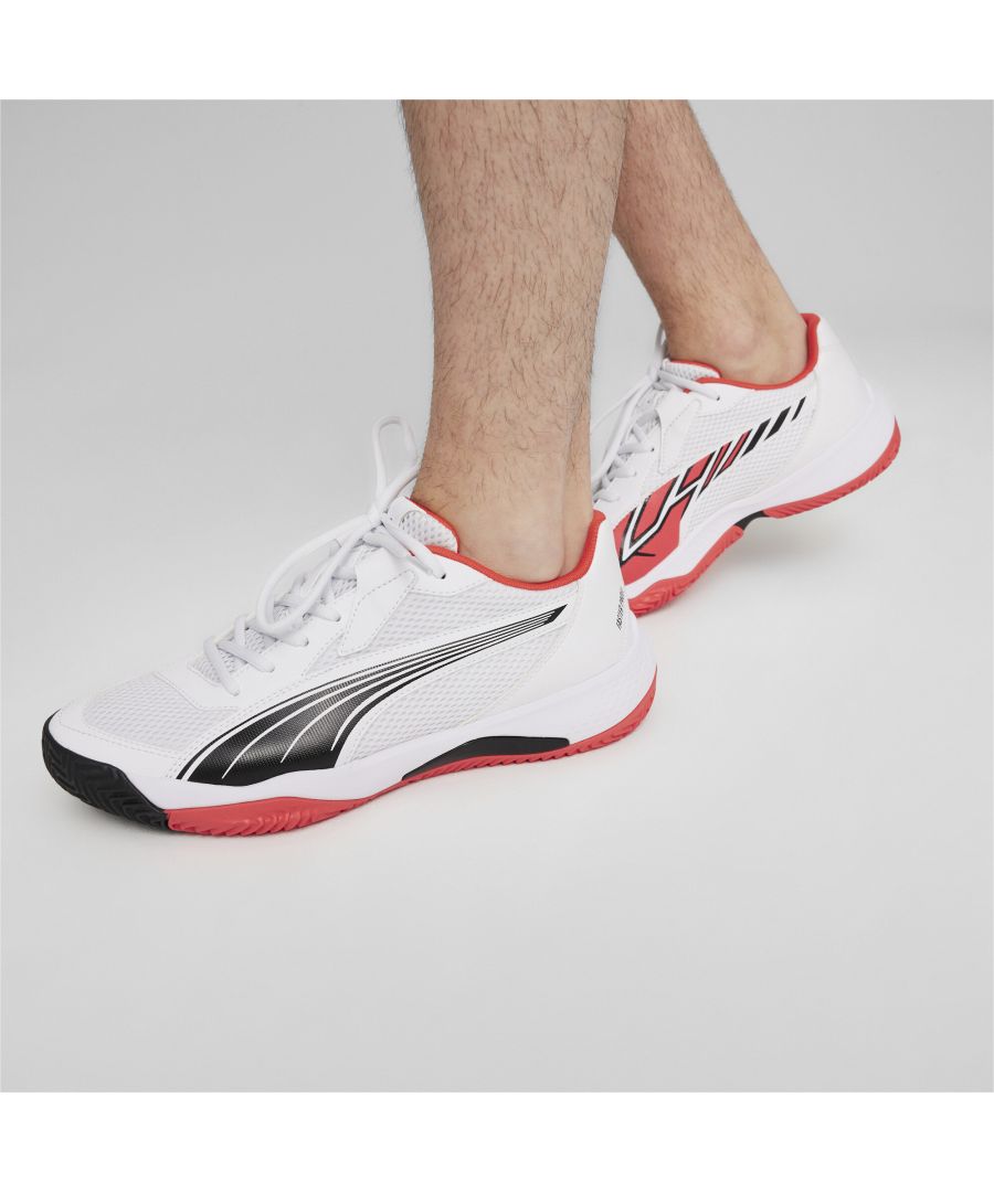 Puma Mens NOVA Court Padel Shoes - White