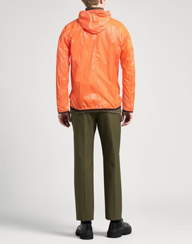 Man Jacket Orange Size 40 Polyamide