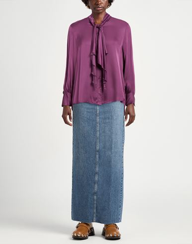 Woman Shirt Plum Size 4 Viscose