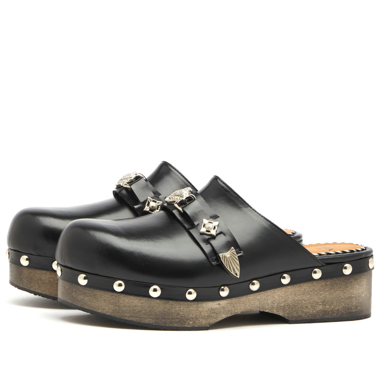 Women's Studded Clog in Black