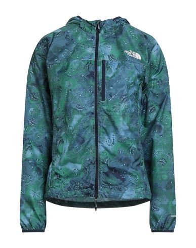 Woman Jacket Slate blue Size L Polyester