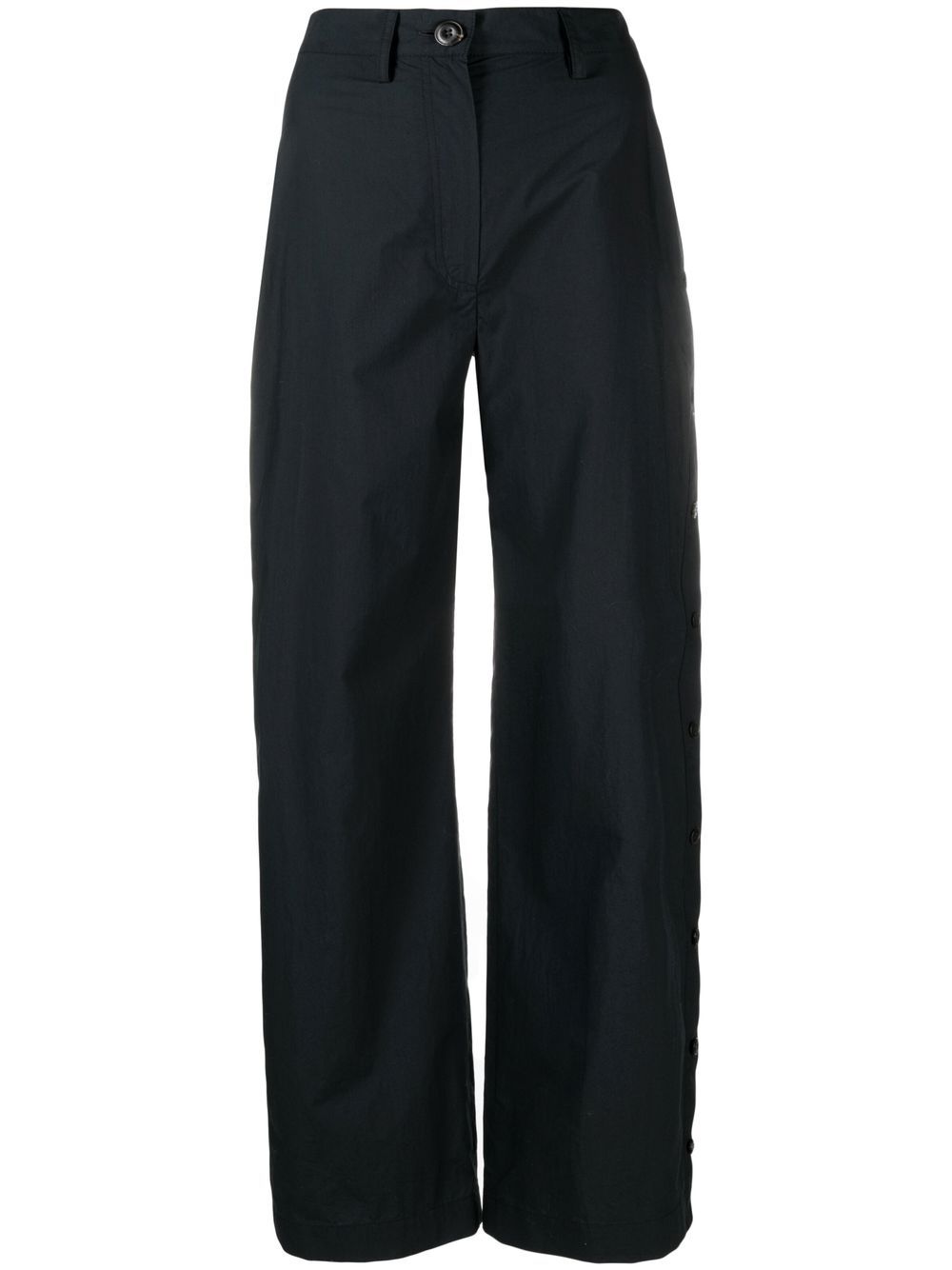 Straight-leg trousers - Black