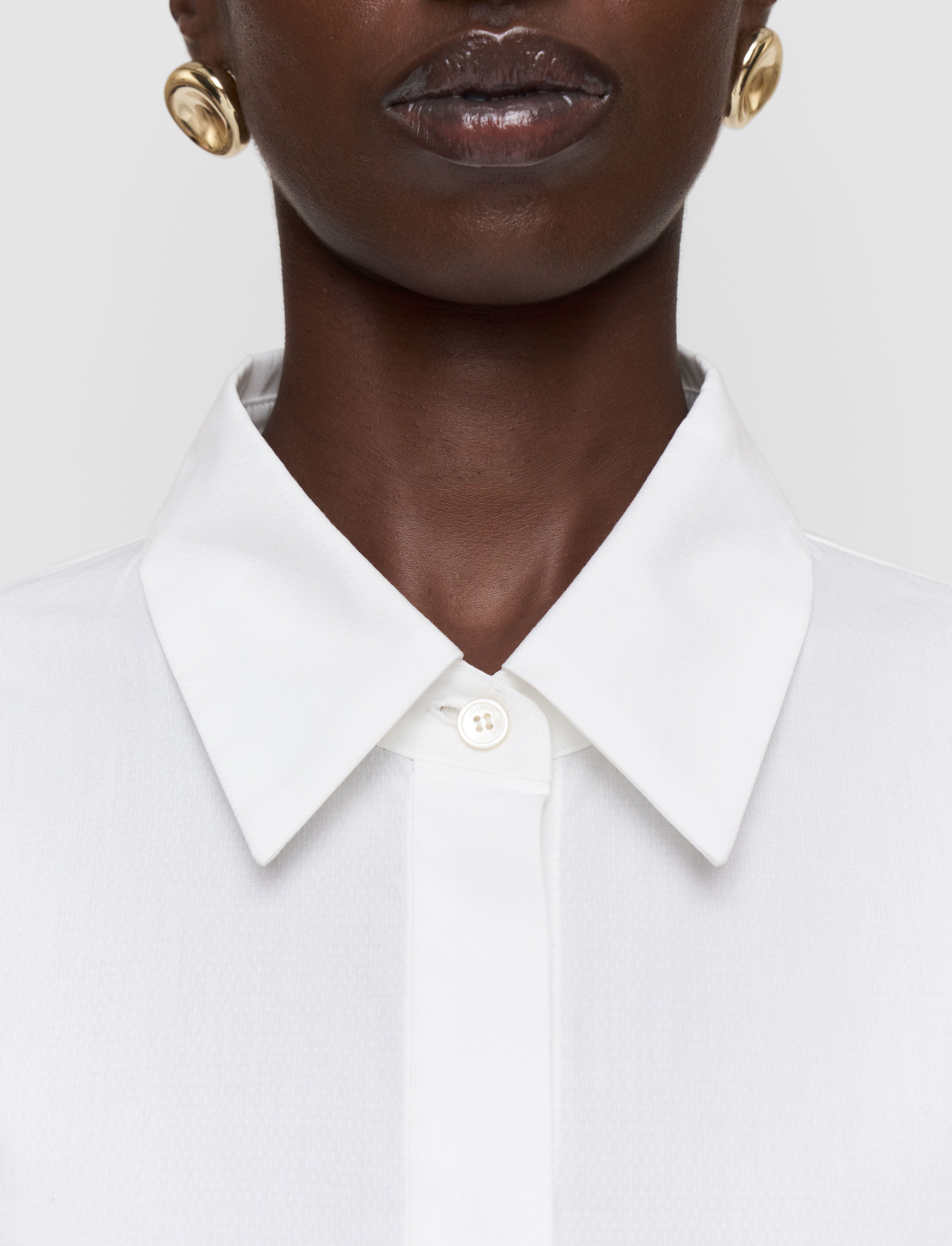 Nellie Cotton Poplin Shirt - 38