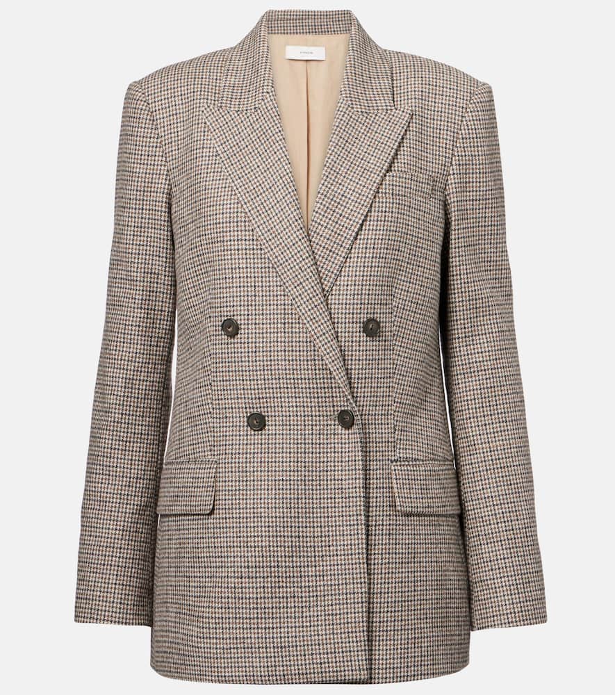 Houndstooth blazer