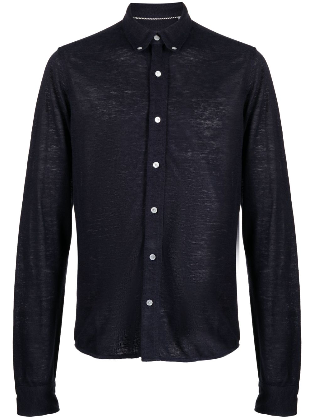 The Drevet long-sleeve shirt - Blue