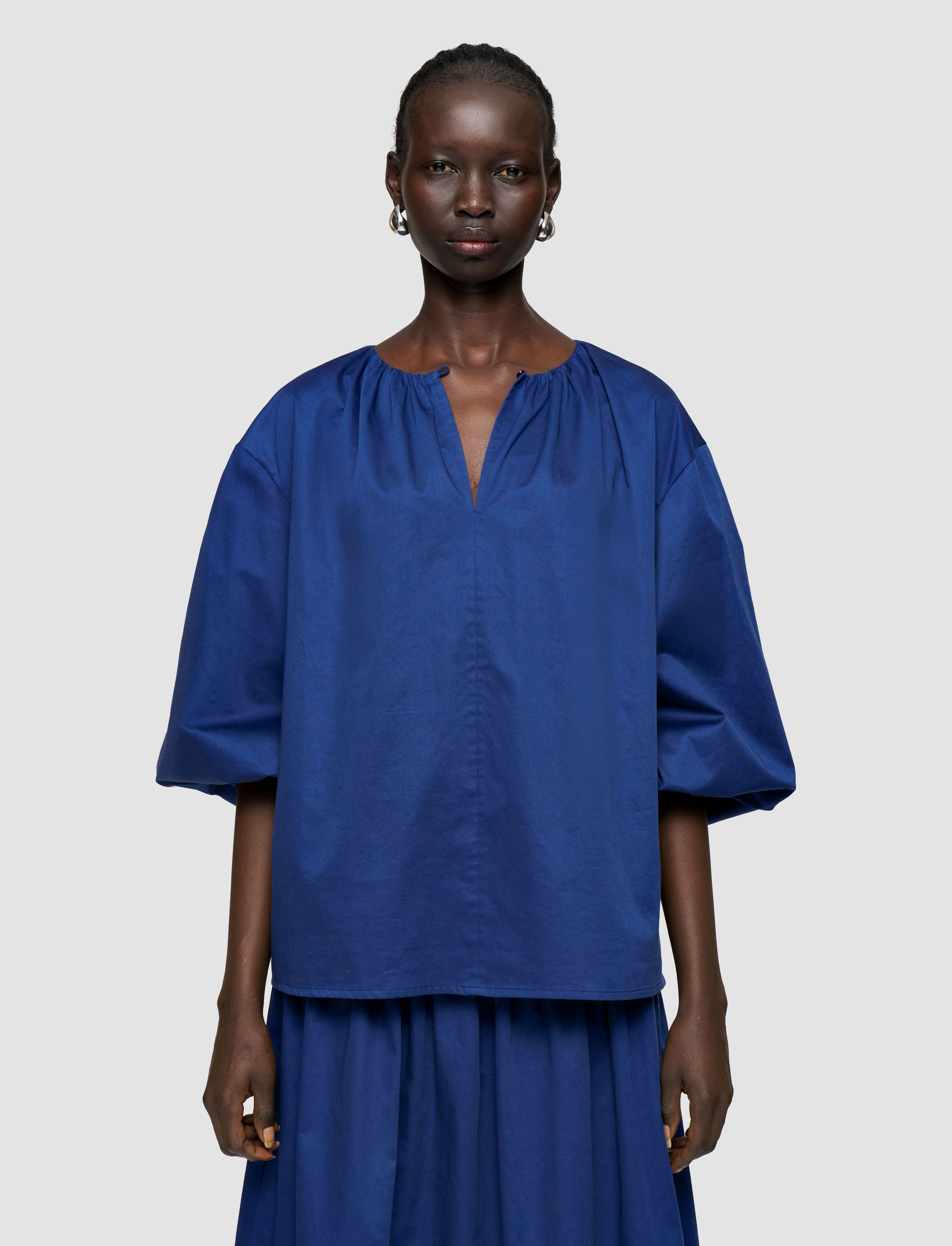 Godin Cotton Sateen Blouse - 32