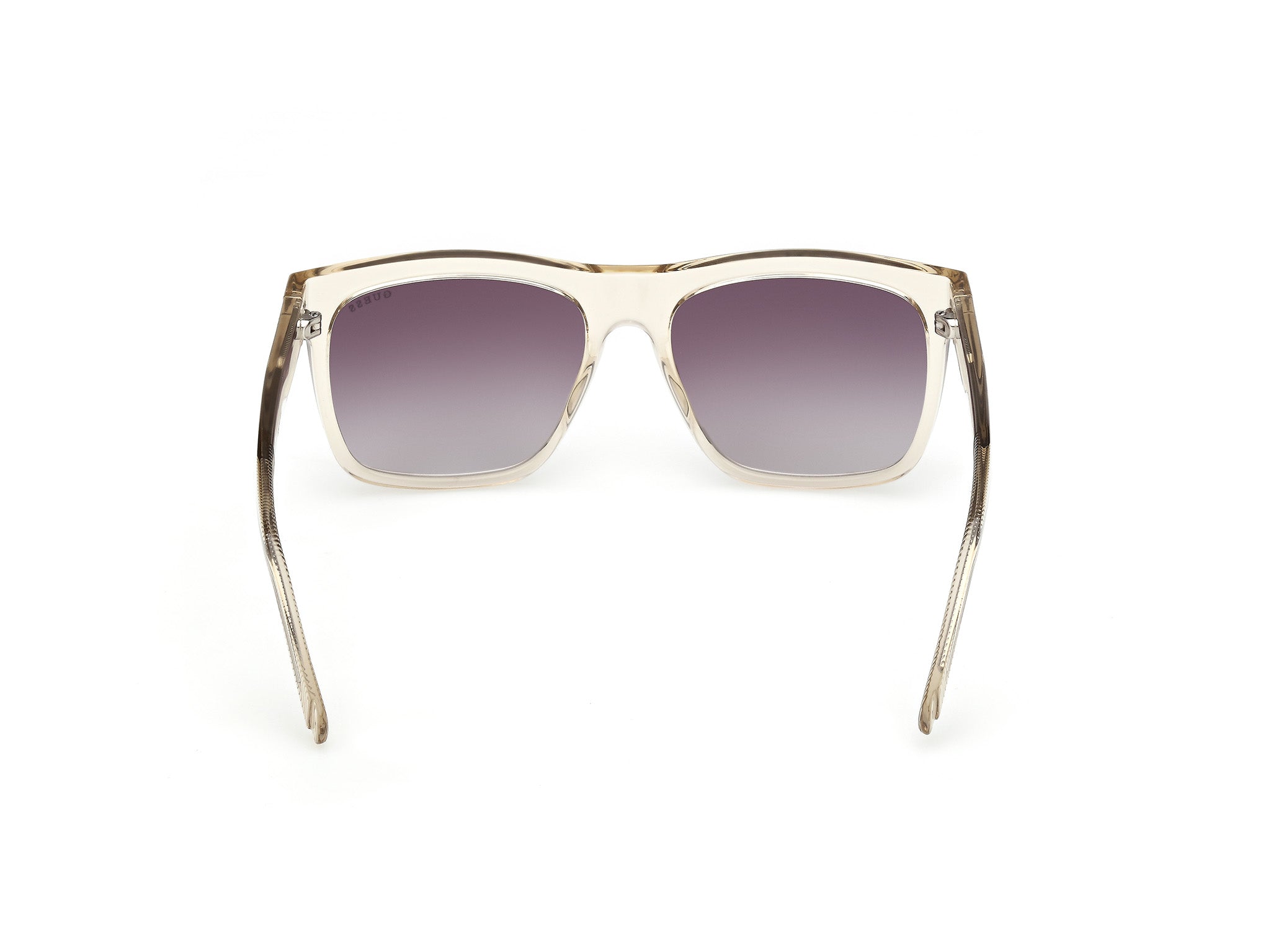 Guess Hombre Guess GU00222 57Z Gafas de sol Inyectado Beige Violeta Cuadrada Norma