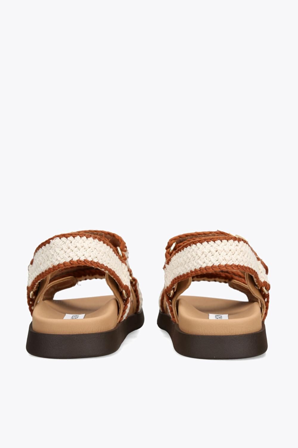 STEVE MADDEN Women's 'Mona Sandal Tan' Sandals in Light Brown