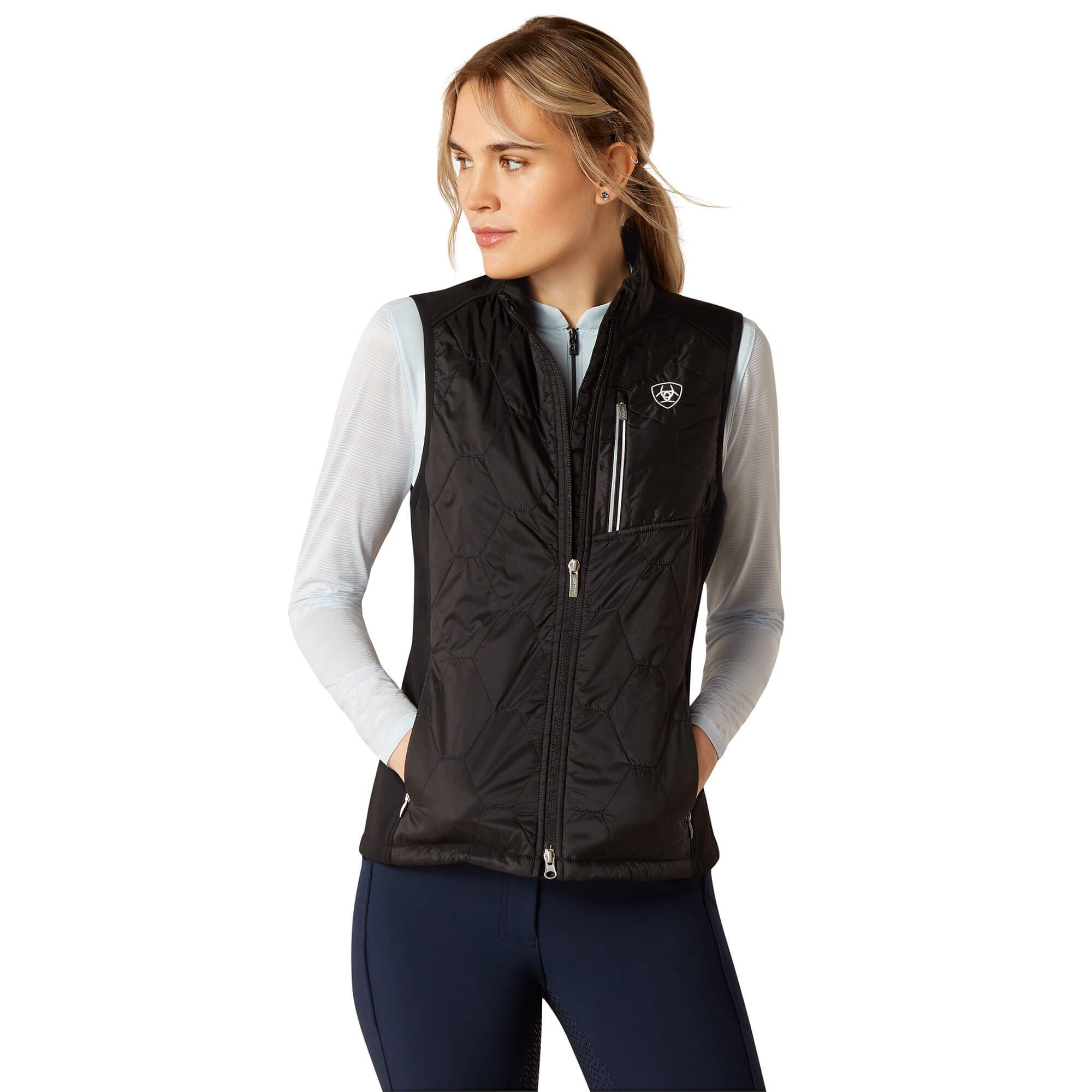 Women's Fusion Insulated Gilet in Black