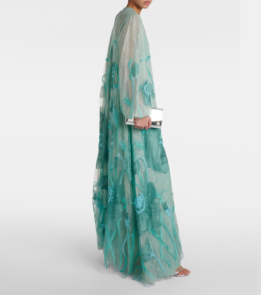 Yesenia embroidered tulle gown