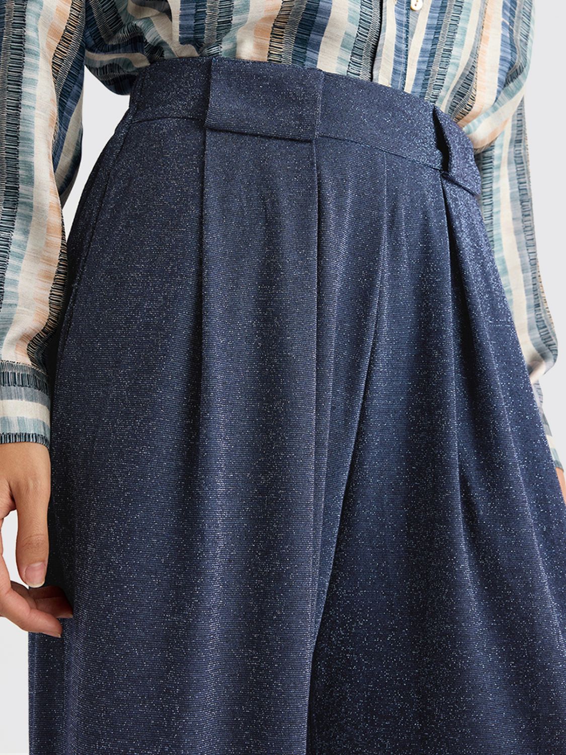 MOMONÌ Pants Woman color Blue