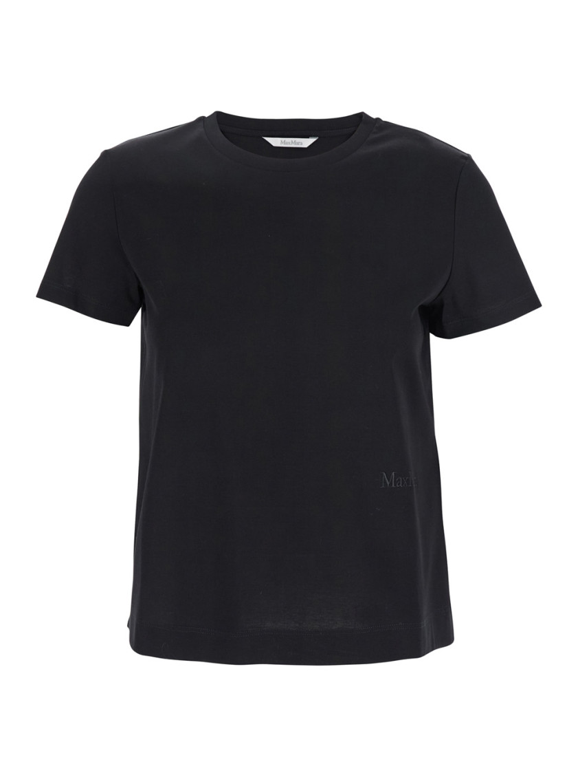 Logo Embroidered Crewneck T-shirt