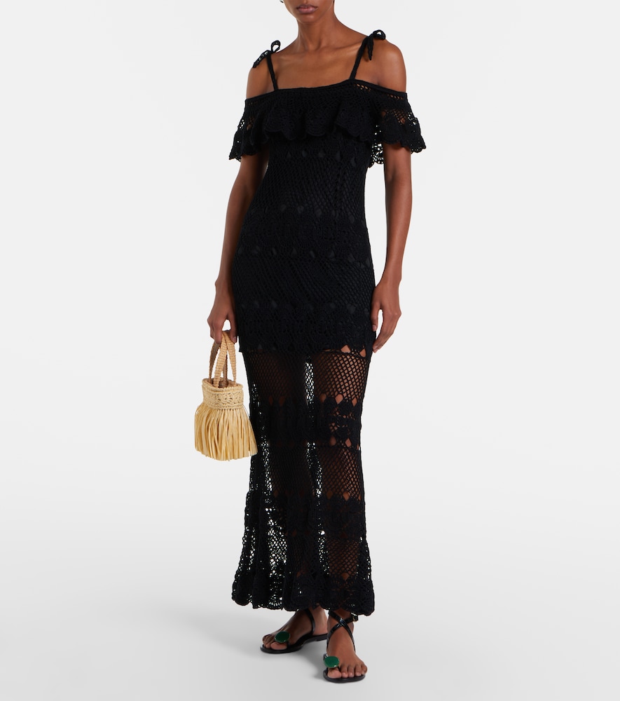 Marianne crochet cotton maxi dress