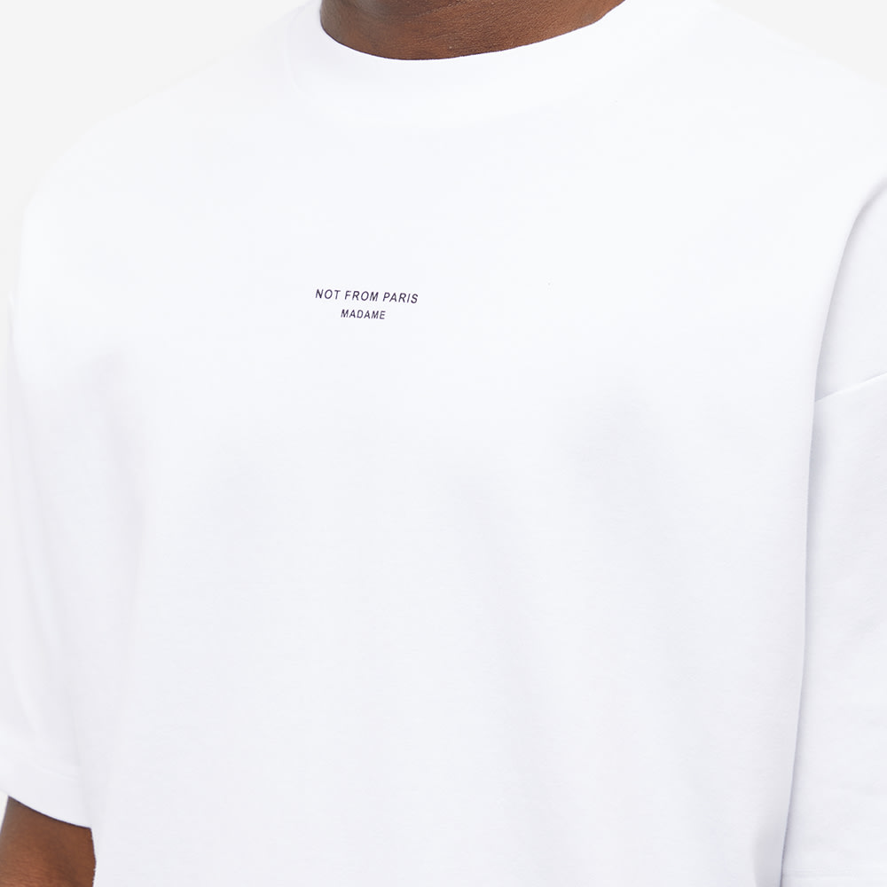 Men's Not From Paris Madame Classic T-Shirt in White