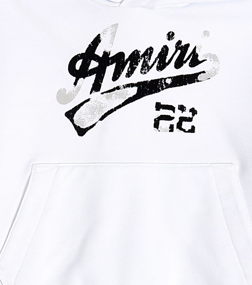 Amiri Kids Printed cotton hoodie