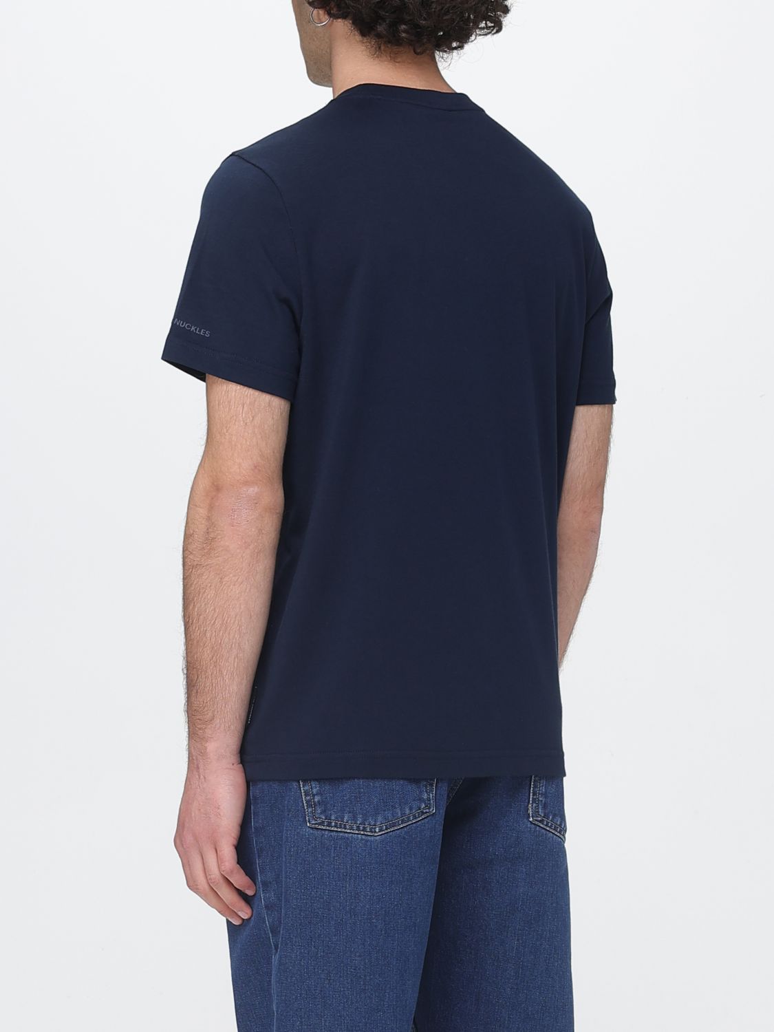T-Shirt Men color Gnawed Blue