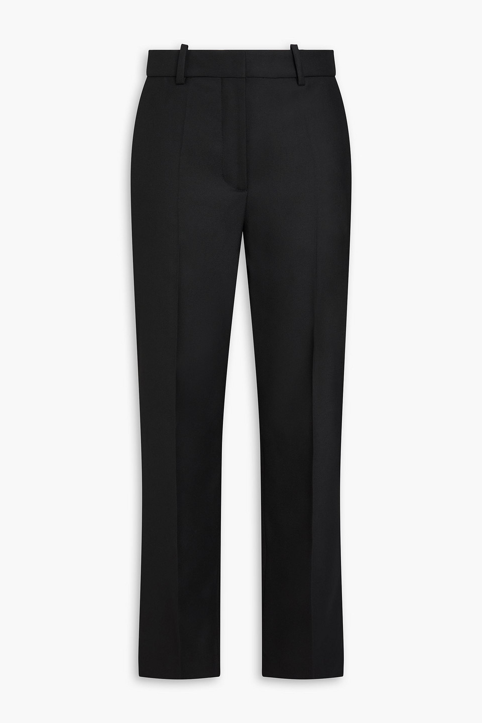 Igda twill straight-leg pants - Black - DE 32