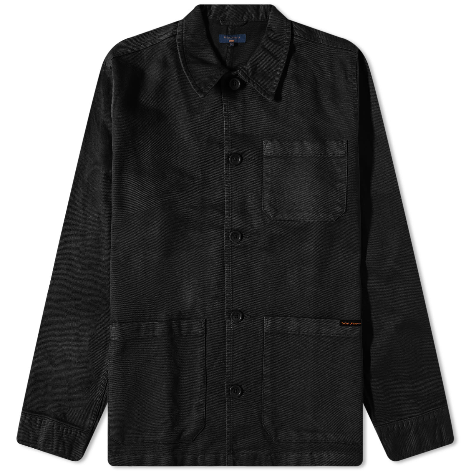 Nudie Jeans Co Men's Nudie Barney Worker Jacket in Black