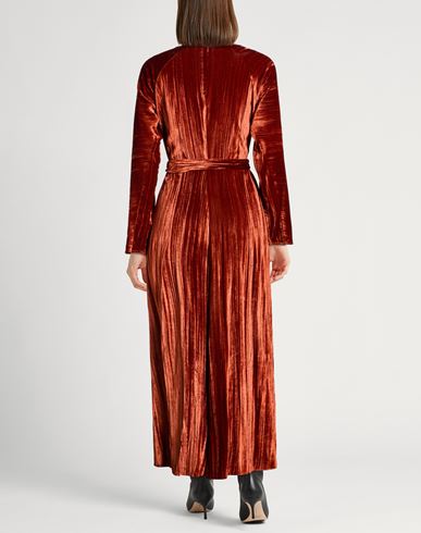 Forte_forte Woman Maxi dress Rust Size 1 Viscose, Polyamide