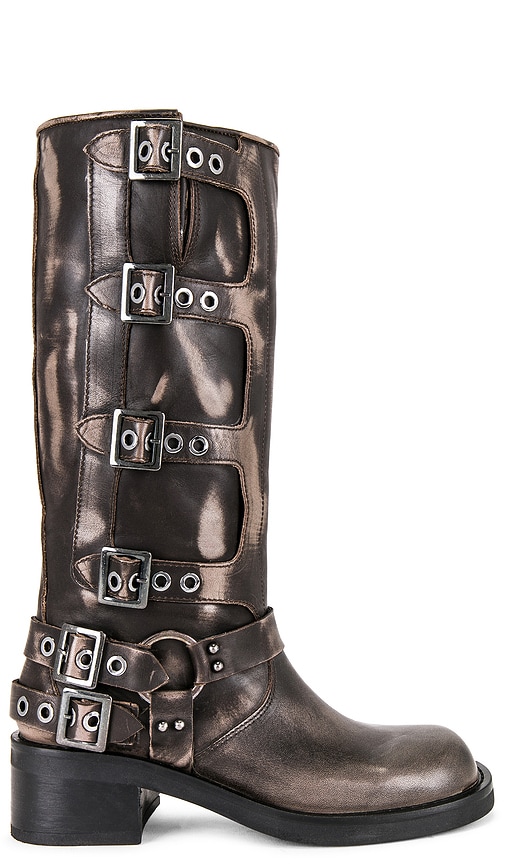 Steve Madden Rocky Boot in Black Distressed. 9.5 also , 8