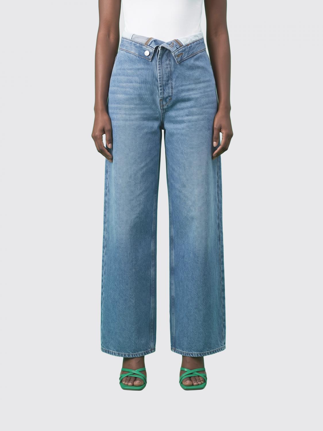 Jeans Woman color Denim