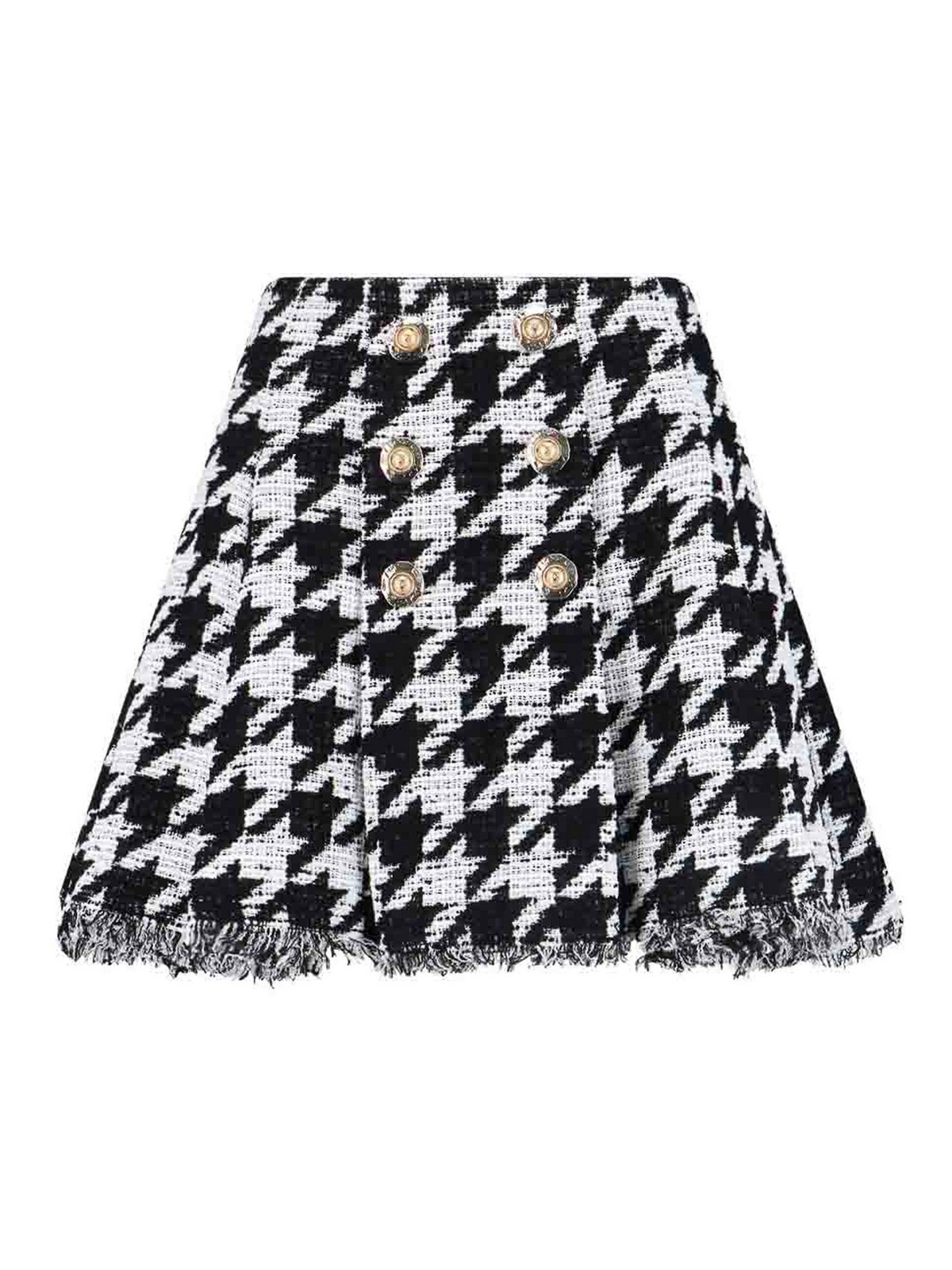 Mini Pied de Poule skirt