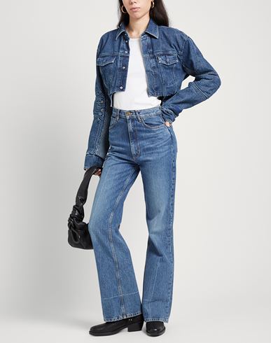 Off-white Woman Denim outerwear Blue