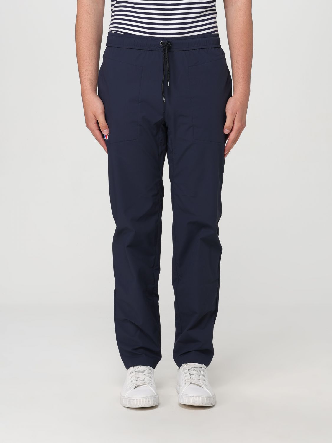 Pants Men color Blue