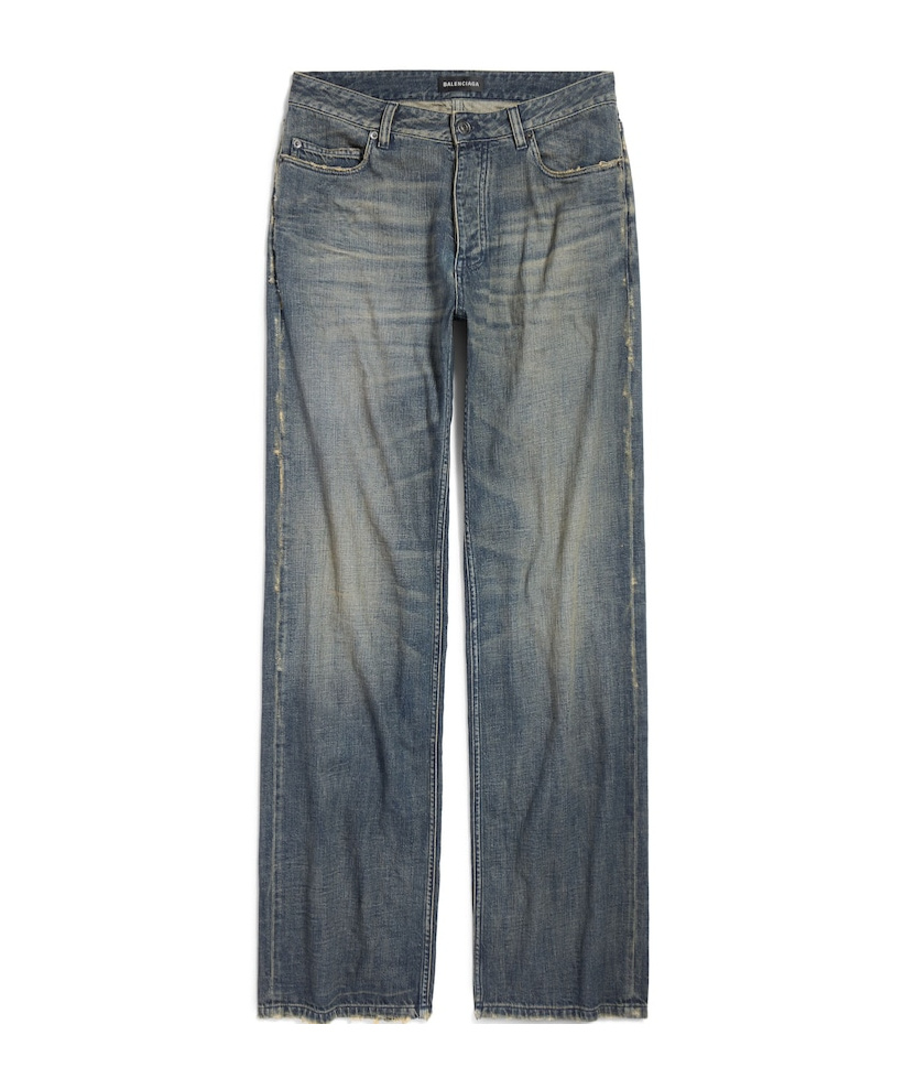 Men's Relaxed Fit Pants in Blue