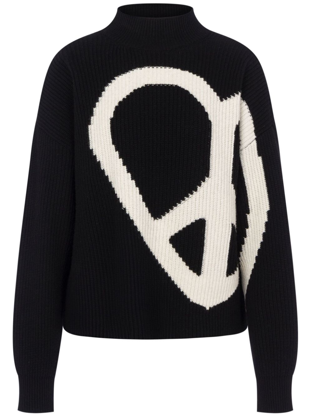 Knitted jumper - Black