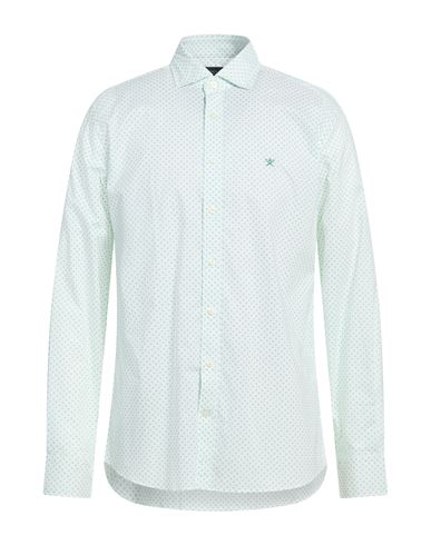 Man Shirt Green Size M Cotton