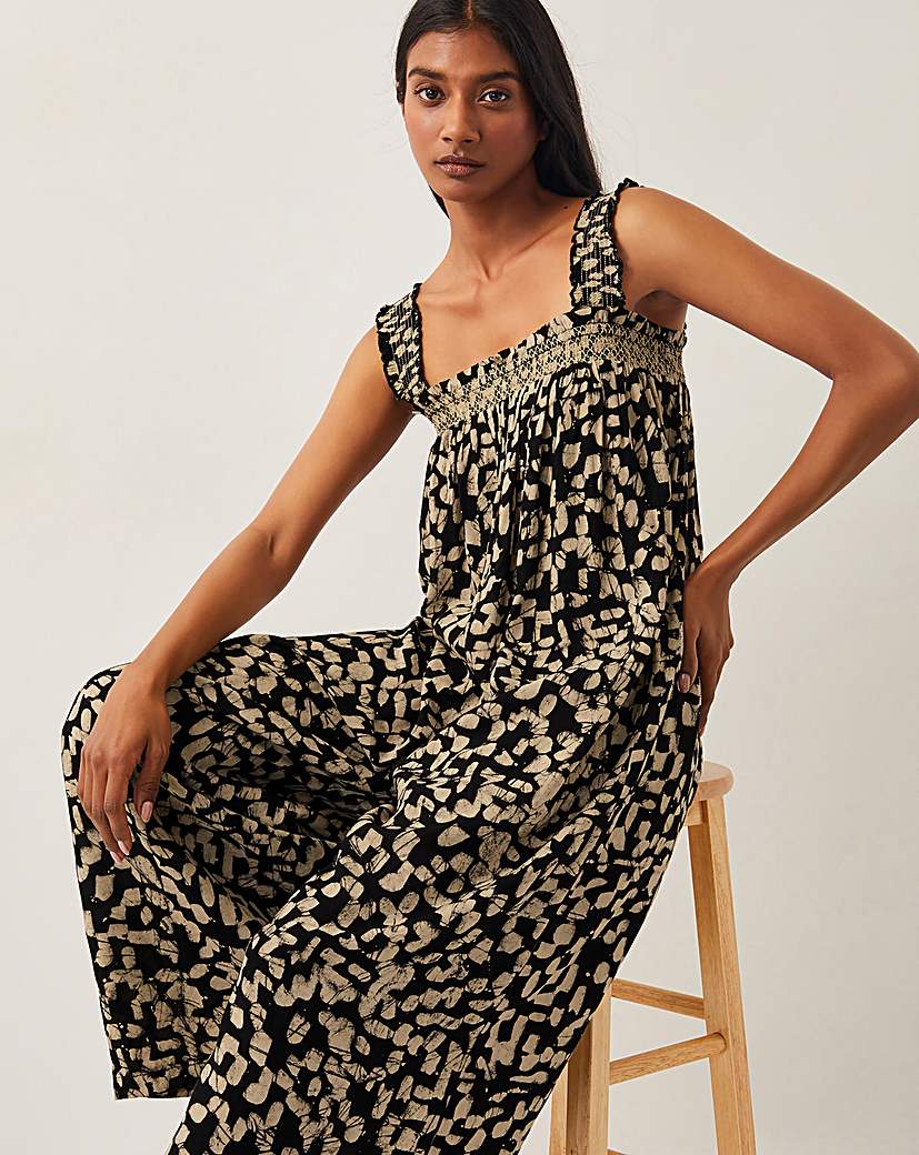 Monsoon Ania Geometric Print Jumpsuit