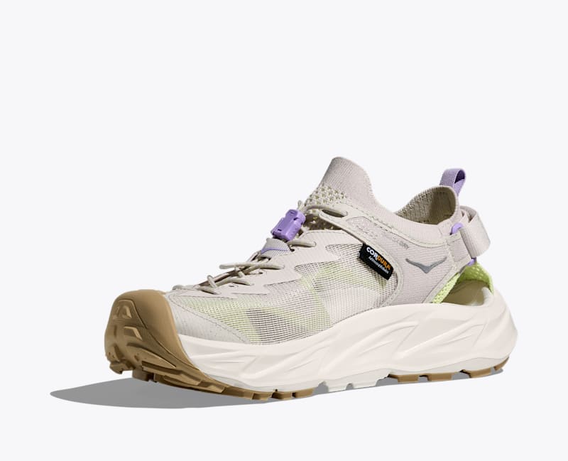 HOKA Women's Hopara 2 Shoes in Stucco/Alabaster