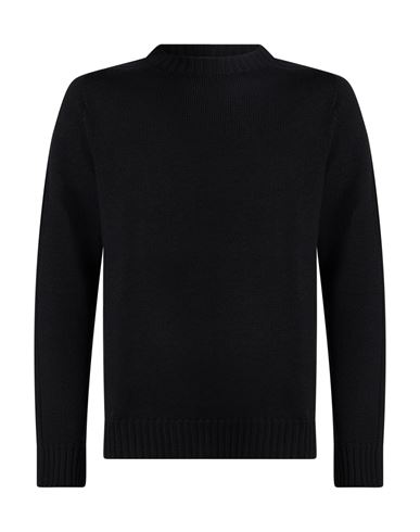Man Sweater Black Size 36 Wool