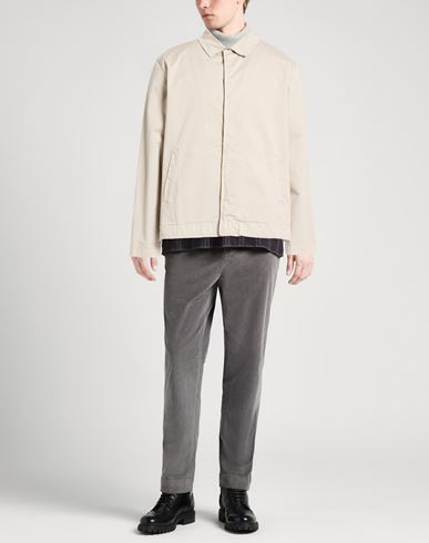 Man Jacket Sand Size L Cotton, Elastane